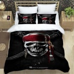 I401 Lakanat Pirates 3D Vuodevaatteet Setti Pirates Of The Caribbean Quilt Pussilakana Pil_240x260cm 94x102in