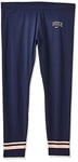 Nike Women W NSW LGGNG VRSTY Pants - Midnight Navy/Washed Coral, Medium