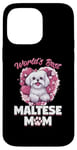 iPhone 14 Pro Max Maltese Dog Breed Pet World's Best Maltese Mom Case