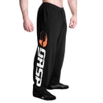 GASP Sweatpants, black/white, large (long)