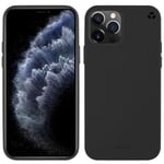 MUVITCHAN Recycletek Coque souple noire pour Iphone 12 Pro Max