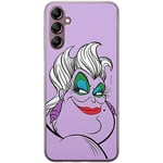 ERT GROUP Coque de téléphone Portable pour Samsung A14 4G/5G Original et sous Licence Officielle Disney Motif Ursula 001 Parfaitement adapté à la Forme du téléphone Portable, Coque en TPU