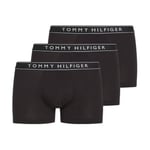 Tommy Hilfiger Kalsonger 3P Cotton Stretch Trunks Svart bomull XX-Large Herr