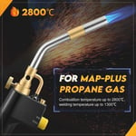 Torche Au Propane MAPP, Barbecue à Souder au Chalumeau Propane Chalumeau à Souder Pour Plomberie Robuste avec Allumage Piézo