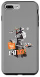 Coque pour iPhone 7 Plus/8 Plus Drôle de science-fiction : robot attaque – Design officiel DinoMike