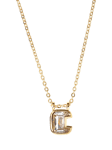 Eclectica Pre-Loved Refound Swarovski Crystal Letter Pendant Necklace, Dated Circa 1980s