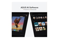 ASUS ProArt P16 OLED H7606WI-ME007X Bärbar dator - AMD Ryzen AI 9 HX 370 / 2 GHz - 64 GB LPDDR5X - 2 TB SSD M.2 2280 PCIe 4.0 x4 - NVM Express (NVMe), Performance - NVIDIA GeForce RTX 4070 / AMD Radeon 890M - 16" OLED