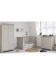 Little Acorns Celeste 4 Piece Nursery Furniture Set - Cashmere &Amp; Grey Ash