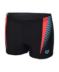 Arena Homme Threefold Short Swim Trunks, Black-black-pastèque, 46 EU