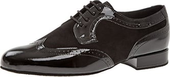 Diamant Chaussures de Danse pour Homme 089-076-029 Salon, Noir, 47 1/3 EU