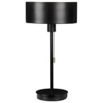 Lampe à poser en métal noir avec port USB ARIPO