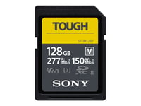 Sony Sf-M Series Tough Sf-M256t - Flash-Minneskort - 256 Gb - Video Class V60 / Uhs-Ii U3 / Class10 - Sdxc Uhs-Ii