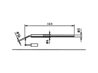 Ersa 212 Wd Loddespids Skråtskåret Spidsstørrelse 1.6 Mm Indhold 1 Stk