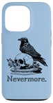 Coque pour iPhone 13 Pro Black Quoth The Raven Nevermore