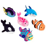 John Adams Zhu Zhu Pets | Zhu Zhu Aquarium Toy Fish Set A Assorted – Un fourni | Animal interactif de Collection avec Sons et Mouvement | Animaux électroniques | À partir de 4 Ans