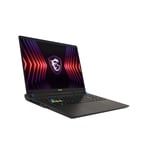 MSI Vector 16 HX A13VHG-429FR Intel® Core¿ i9 i9-13980HX Ordinateur portable 40,6 cm (16") Full HD+ 32 Go DDR5-SDRAM 1 To SSD NVIDIA GeForce RTX 4080 Wi-Fi 6E (802.11ax) Windows 11 Home Gris