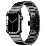 Apple Watch 10 46mm, 9/8/7 45mm, Ultra/Ultra2 49mm, etc. Klokkerem - Svart