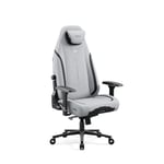 Diablo X.Eye Prime Chaise De Gaming Tissu, Gamer Fauteuil, Siege De Bureau, Siège refroidi, Design Ergonomique, Nightwolf Moon (L)