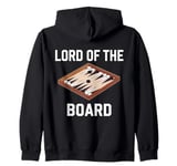 Lord of the Board board game for backgammon fans Zip Hoodie