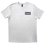 Oasis Unisex Vuxen Definitely Maybe Promo T-shirt med ryggtryck