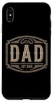 iPhone XS Max Dad Est 2025 New Dad Anniversary Vintage Father's Day Case