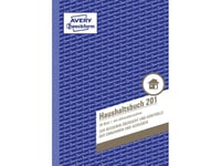 Avery 201, Vit, Kartong, A5, 148 X 210 Mm, 36 Sidor, 1 Styck