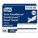 Pappershandduk Tork H5 PeakServe Adv 201x225mm