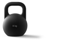 STRYVE Kettlebell | 8 kg Unisex-Adult, All Black