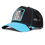 Goorin Bros. Blue Streak Tiger Black Blue Adjustable Trucker Cap