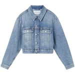 Veste Calvin Klein Jeans  Veste courte en jean  Ref 55771 Bleu