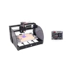 Machine de gravure CNC 3018 Pro Max, graveur laser GRBL 3 axes, idéal pour la sculpture sur bois et le routage de PCB, laser 5500 mw, 3018 PRO-M