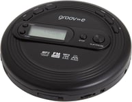 Groov-e GVPS210BK Personal MP3 & Radio CD Player with Track Programmable Memory