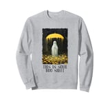 Halloween Spooky Ghost In The Forest Umbrella Boo Sheet Sweatshirt