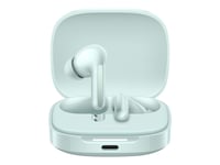 Xiaomi Redmi Buds 6 - True Wireless-Hörlurar Med Mikrofon - Inuti Örat - Bluetooth - Aktiv Brusradering - Korallgrön