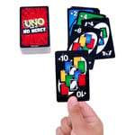 Mattel Games - UNO No Mercy - Korttipeli koko perheelle, lapsille ja aikuisille HWV18