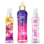 Body Mist by So Womens Candy Floss amp Vanilla (100ml) Ibiza Dreams (200ml) Body