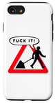 Coque pour iPhone SE (2020) / 7 / 8 Logo original Fuck It