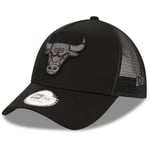 New Era - Casquette 9Forty Trucker Team Logo - Chicago Bulls - Black - 12523913