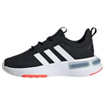 adidas Racer TR23 Shoes Kids Basket, Core Black/Cloud White/Solar Red, 38 2/3 EU