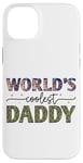 Coque pour iPhone 14 Plus Motif camouflage Daddy le plus cool du monde