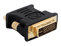 Delock - Vga-Adapter - Dvi-I (Hane) Till Hd-15 (Vga) (Hona) - Tumskruvar - För P/N: 95253