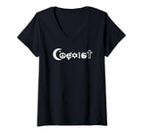 Womens Coexist - We Are All People - Epic Design V-Neck T-Shirt