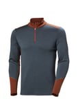 Helly Hansen Lifa Merino Midweight 1/2 Zip Grå