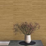 Ciara Grasscloth Wallpaper Weave Brown Cream Grandeco A62904