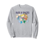 Rugrats Naps And Snacks Group Shot Sweatshirt