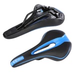 DAUERHAFT Anti-Deformation Easy To Install Absorb Shock Comfortable Mountain Bike Saddle,for Most Mountain Bikes(blue)