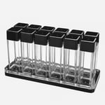 Normcore Coffee Bean Cellars with Stand Transparent 12 Tubes