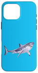 iPhone 16 Pro Max #snirt der weiße Hei t-shirt Shark Hoodie Shark Mobile Phone Cover Case