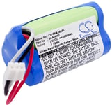 Batteri til 3AA-HHC for TDK, 3.6V, 2000 mAh