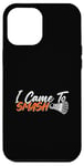 Coque pour iPhone 12 Pro Max Jeu d'amour pour joueur de badminton I Came to Smash